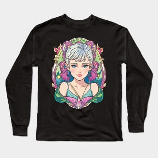 Art Nouveau Long Sleeve T-Shirt